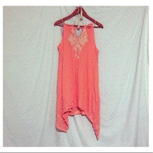 Prettty Peach Halter Dress